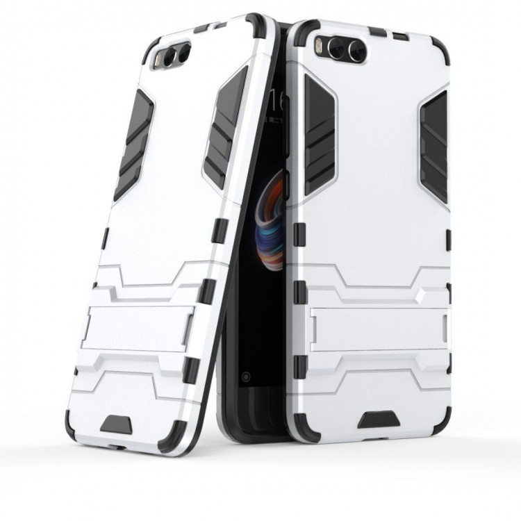 Чехол Duty Armor для Xiaomi Mi Note 3 (серебряный)