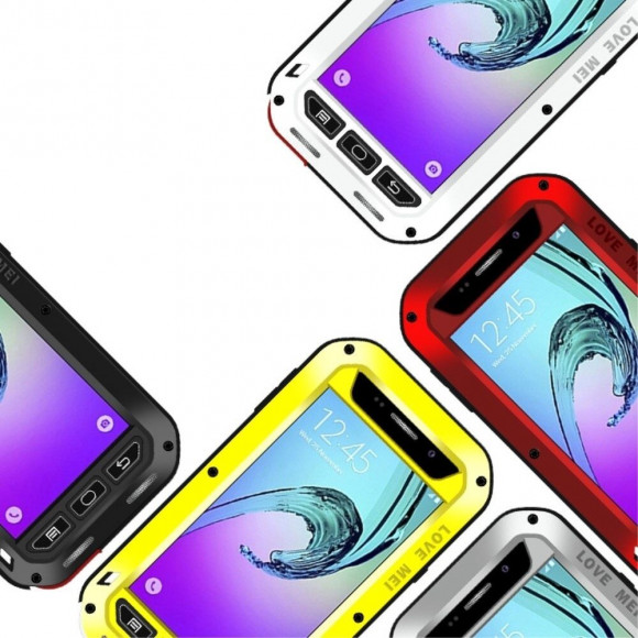 Гибридный чехол LOVE MEI для Samsung Galaxy A3 (2016) SM-A310F (серебряный) Гибридный чехол LOVE MEI для Samsung Galaxy A3 (2016) SM-A310F (серебряный)