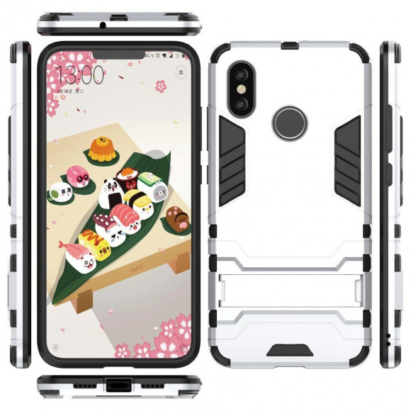 Чехол Duty Armor для Xiaomi Mi 8 (серебряный) Чехол Duty Armor для Xiaomi Mi 8 (серебряный)