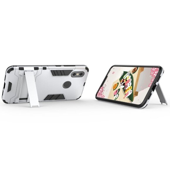 Чехол Duty Armor для Xiaomi Mi 8 (серебряный) Чехол Duty Armor для Xiaomi Mi 8 (серебряный)