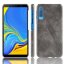 Чехол Litchi Texture для Samsung Galaxy A7 (2018) (серый)