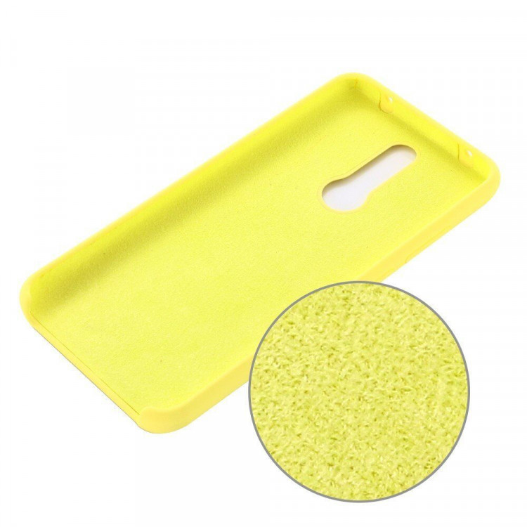 Силиконовый чехол Mobile Shell для Xiaomi Redmi 8 (желтый)