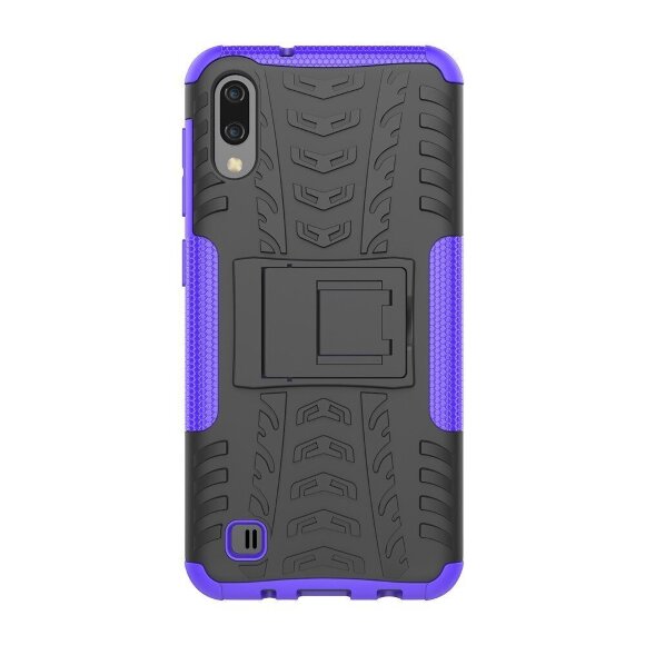 Чехол Hybrid Armor для Samsung Galaxy M10 (черный + фиолетовый) Чехол Hybrid Armor для Samsung Galaxy M10 (черный + фиолетовый)