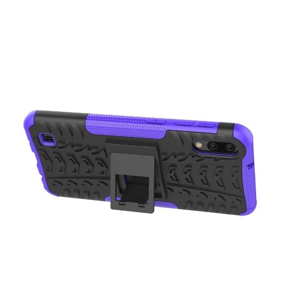 Чехол Hybrid Armor для Samsung Galaxy M10 (черный + фиолетовый) Чехол Hybrid Armor для Samsung Galaxy M10 (черный + фиолетовый)