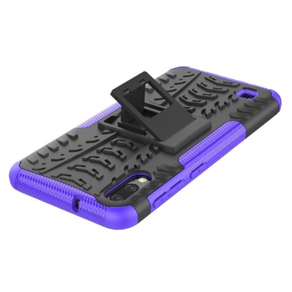 Чехол Hybrid Armor для Samsung Galaxy M10 (черный + фиолетовый) Чехол Hybrid Armor для Samsung Galaxy M10 (черный + фиолетовый)