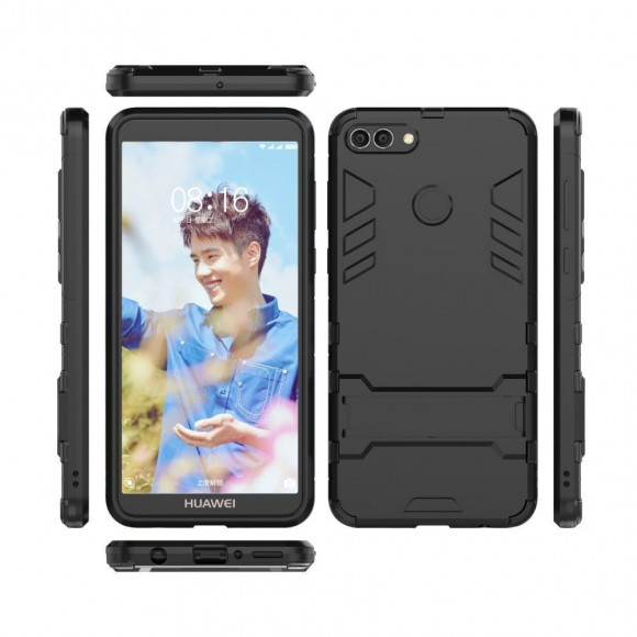 Чехол Duty Armor для Huawei Y9 (2018) / Enjoy 8 Plus (черный) Чехол Duty Armor для Huawei Y9 (2018) / Enjoy 8 Plus (черный)