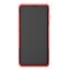 Чехол Hybrid Armor для Samsung Galaxy S10 (черный + красный)