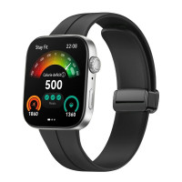 Силиконовый ремешок для Huawei Watch Fit 3 (черный)