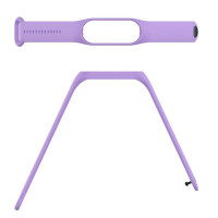 Силиконовый ремешок для Xiaomi Mi Band 7 (фиолетовый)