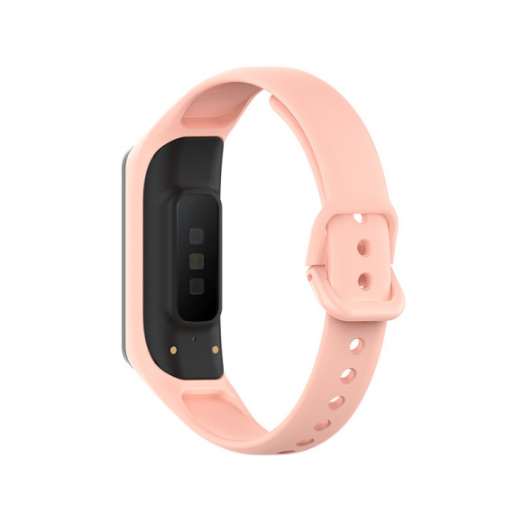 Силиконовый ремешок для Samsung Galaxy Fit E SM-R375 (кремовый) Силиконовый ремешок для Samsung Galaxy Fit E SM-R375 (кремовый)