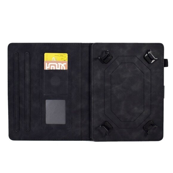 Универсальный чехол Folio Stand для планшета 10 дюймов (черный) Универсальный чехол Folio Stand для планшета 10 дюймов (черный)