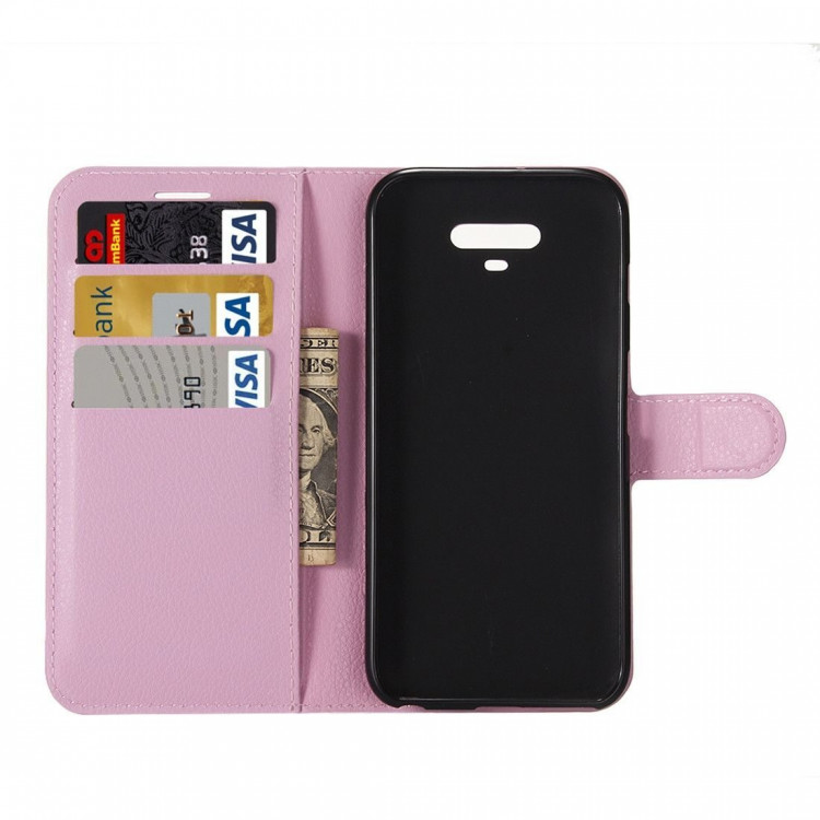 Чехол с визитницей для Huawei Honor Magic (розовый)