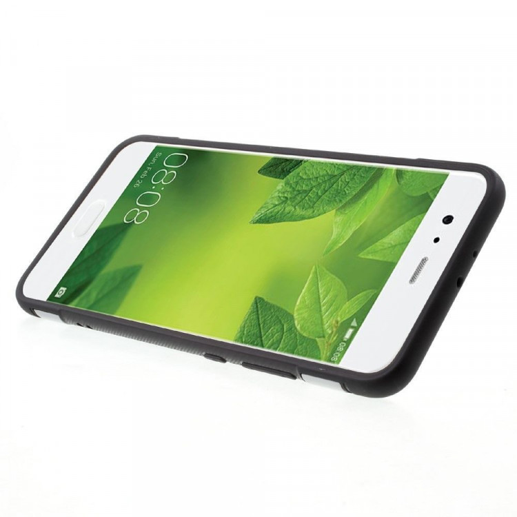 Чехол Hybrid Kickstand для Huawei P10 (серебряный)