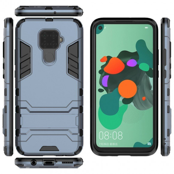 Чехол Duty Armor для Huawei Nova 5i Pro / Mate 30 Lite (темно-синий) Чехол Duty Armor для Huawei Nova 5i Pro / Mate 30 Lite (темно-синий)