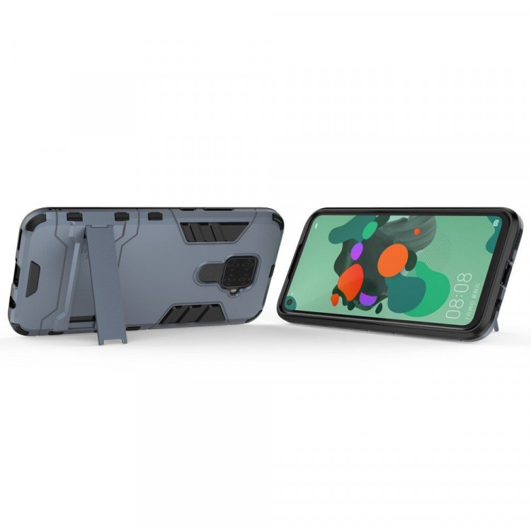 Чехол Duty Armor для Huawei Nova 5i Pro / Mate 30 Lite (темно-синий)