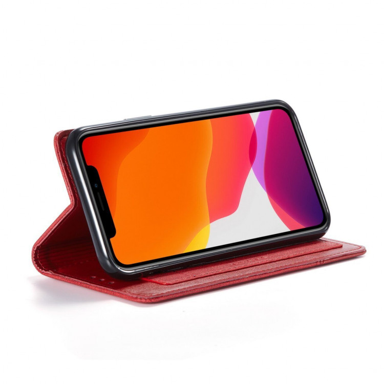 Чехол с защитой RFID для iPhone 11 Pro Max (красный)