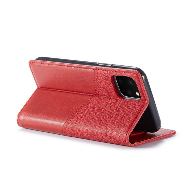 Чехол с защитой RFID для iPhone 11 Pro Max (красный)