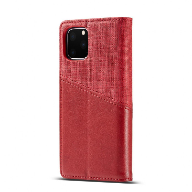 Чехол с защитой RFID для iPhone 11 Pro Max (красный)