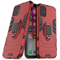 Чехол Armor Ring Holder для iPhone 11 (красный)