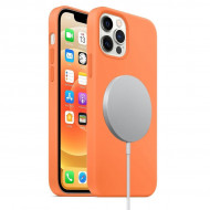 Чехол MagSafe для iPhone 12 / iPhone 12 Pro (оранжевый) Чехол MagSafe для iPhone 12 / iPhone 12 Pro (оранжевый)