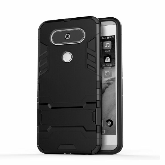 Чехол Duty Armor для LG Q8 (черный)