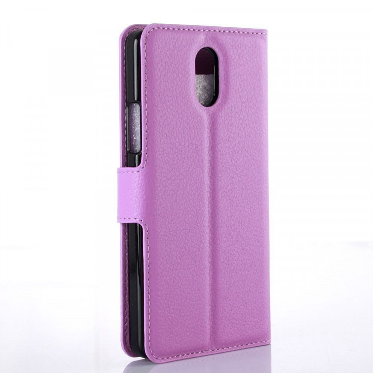 Чехол с визитницей для Lenovo Vibe P1m (фиолетовый)