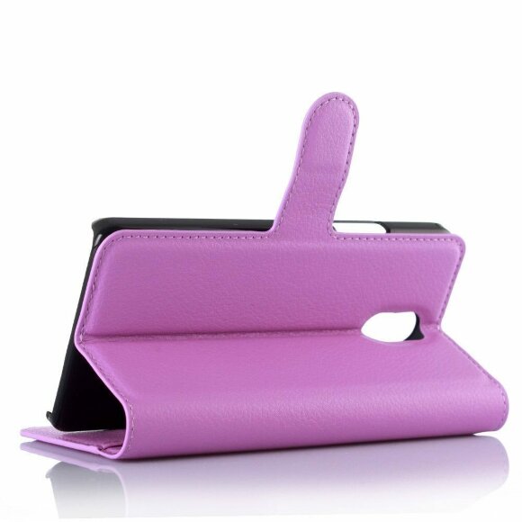 Чехол с визитницей для Lenovo Vibe P1m (фиолетовый)