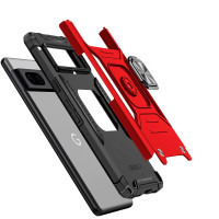 Чехол-накладка Shock-Absorption для Google Pixel 7 (красный)