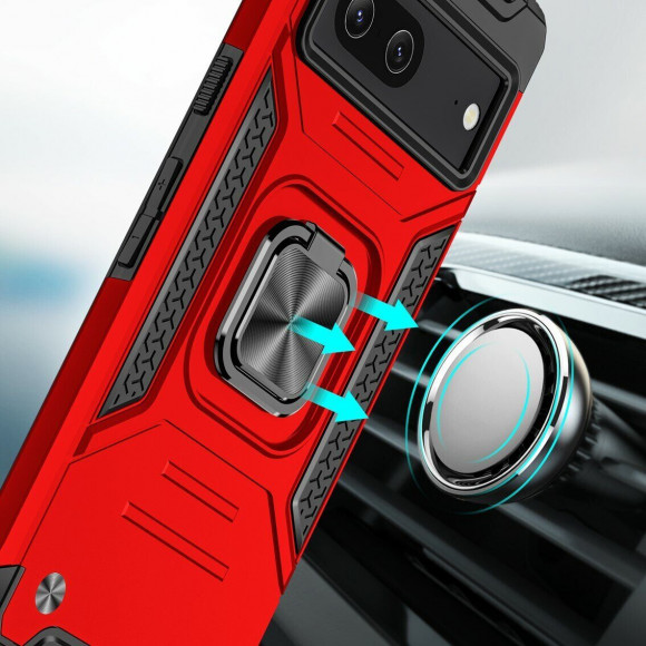 Чехол-накладка Shock-Absorption для Google Pixel 7 (красный)