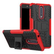 Чехол Hybrid Armor для Nokia 8 (черный + красный) Чехол Hybrid Armor для Nokia 8 (черный + красный)