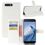 Чехол с визитницей для Asus ZenFone 4 Pro ZS551KL (белый) Чехол с визитницей для Asus ZenFone 4 Pro ZS551KL (белый)