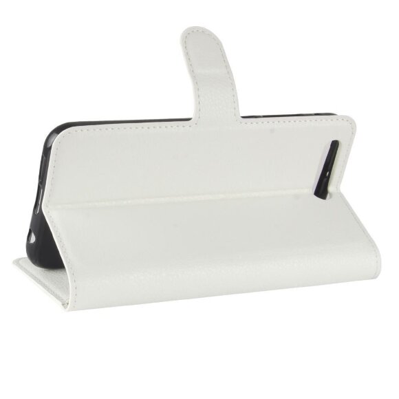 Чехол с визитницей для Asus ZenFone 4 Pro ZS551KL (белый)