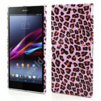 Чехол Leopard Style для  Sony Xperia Z Ultra (розовый)