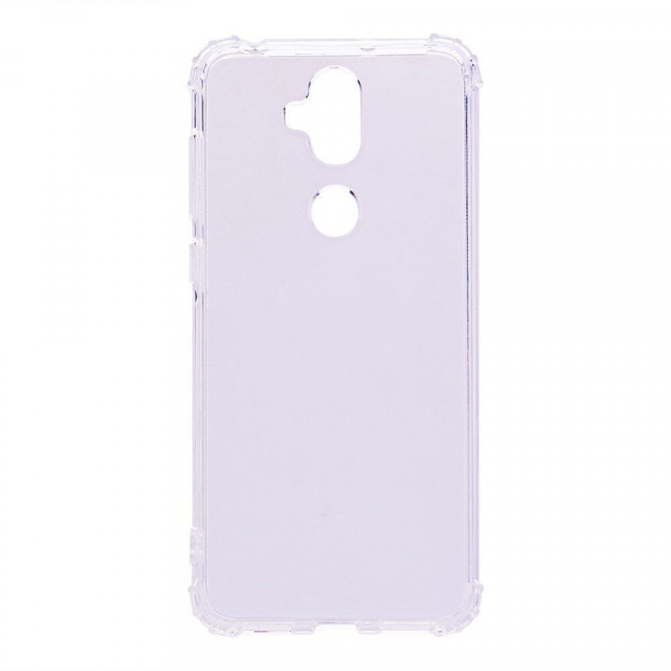 Силиконовый чехол с усиленными бортиками для Asus Zenfone 5 Lite ZC600KL (прозрачный)