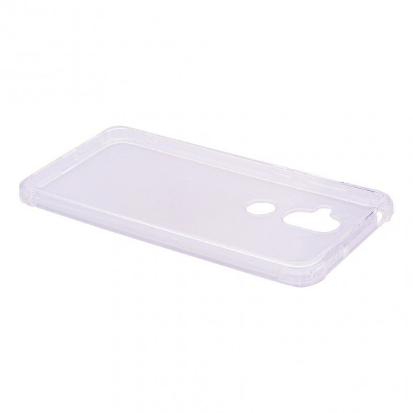 Силиконовый чехол с усиленными бортиками для Asus Zenfone 5 Lite ZC600KL (прозрачный)