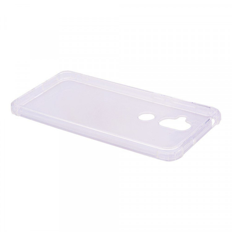 Силиконовый чехол с усиленными бортиками для Asus Zenfone 5 Lite ZC600KL (прозрачный)