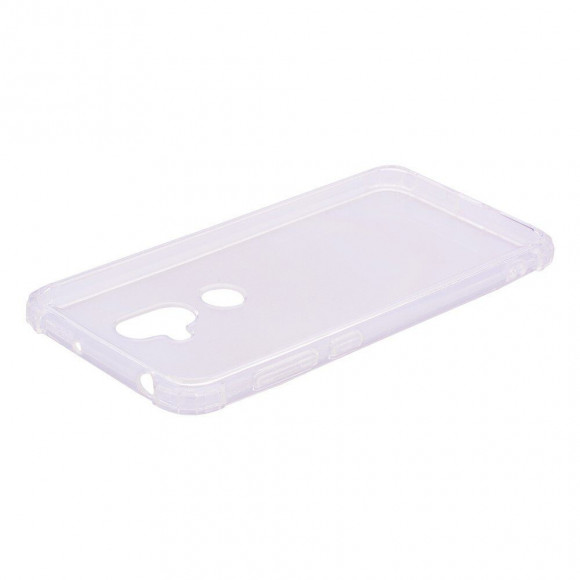 Силиконовый чехол с усиленными бортиками для Asus Zenfone 5 Lite ZC600KL (прозрачный)