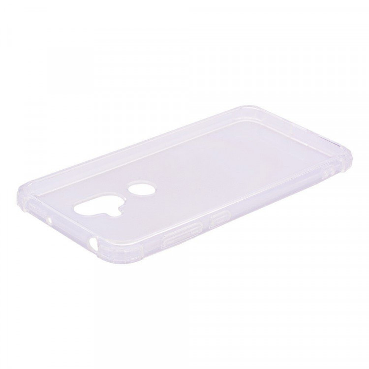 Силиконовый чехол с усиленными бортиками для Asus Zenfone 5 Lite ZC600KL (прозрачный)