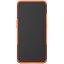 Чехол Hybrid Armor для OnePlus 7T (черный + оранжевый)