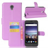Чехол с визитницей для ZTE Prestige 2 N9136 (фиолетовый)