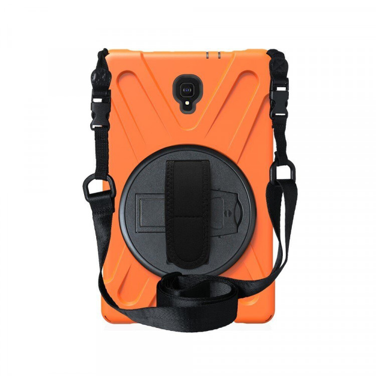 Чехол Combo Kickstand для Samsung Galaxy Tab A 10.5 (2018) SM-T590 / SM-T595 (оранжевый)