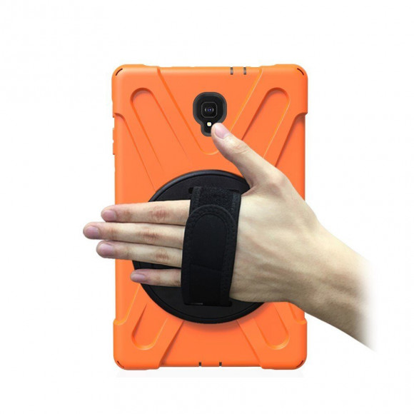 Чехол Combo Kickstand для Samsung Galaxy Tab A 10.5 (2018) SM-T590 / SM-T595 (оранжевый) Чехол Combo Kickstand для Samsung Galaxy Tab A 10.5 (2018) SM-T590 / SM-T595 (оранжевый)