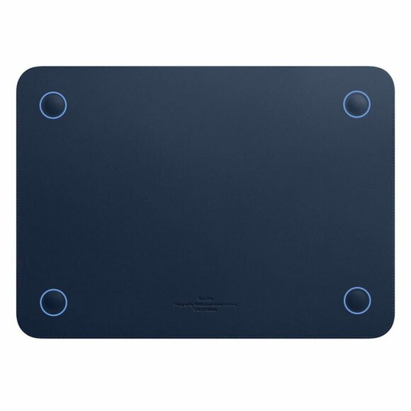 Чехол кожаный WiWU для MacBook Air 13 A1369, A1466 (темно-синий) Чехол кожаный WiWU для MacBook Air 13 A1369, A1466 (темно-синий)