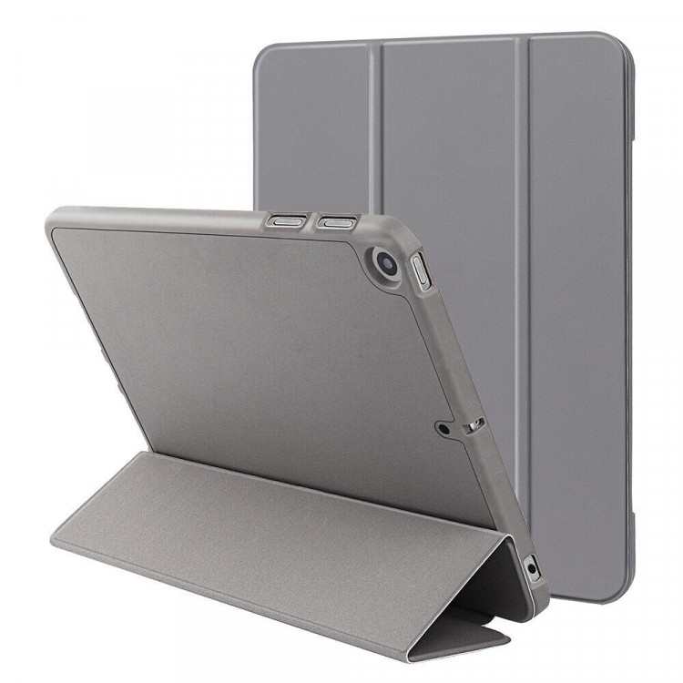 Чехол на iPad 7 2019, iPad 8 2020, iPad 9 2021 - 10,2 дюйма (серый)