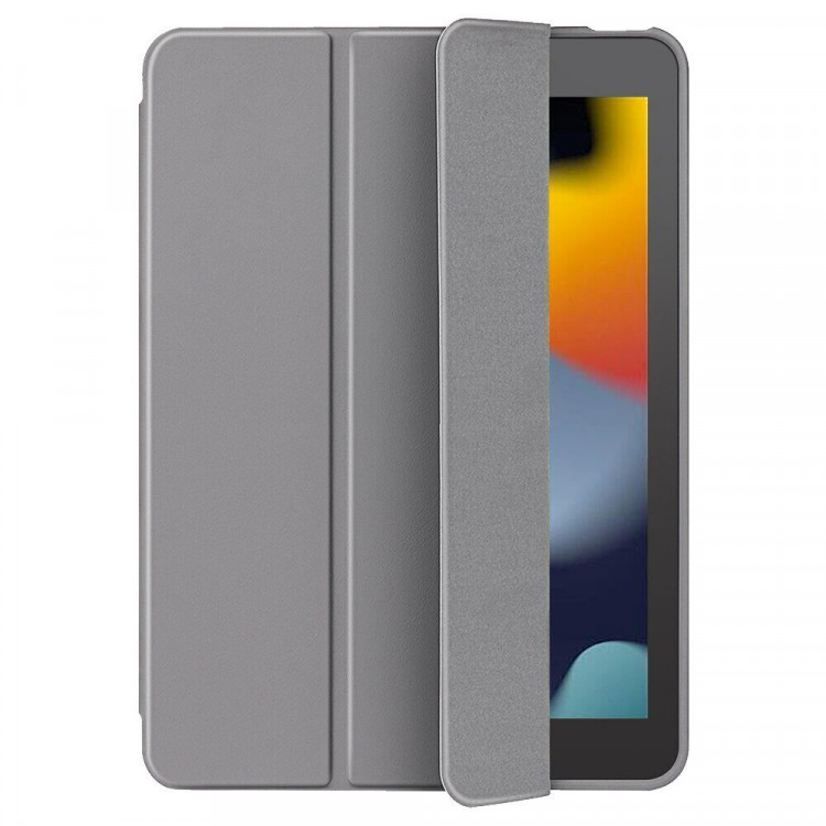 Чехол на iPad 7 2019, iPad 8 2020, iPad 9 2021 - 10,2 дюйма (серый)