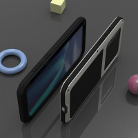 Гибридный чехол LOVE MEI для Samsung Galaxy S23 (красный)