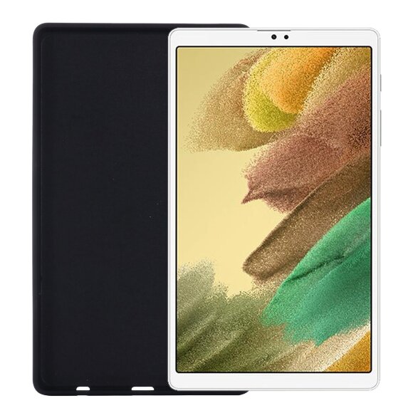 Силиконовый чехол Mobile Shell для Samsung Tab A7 Lite (8.7") SM-T220 / SM-T225 (черный)