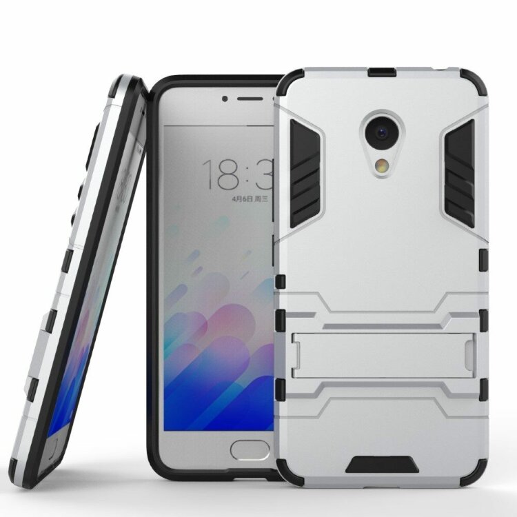 Чехол Duty Armor для Meizu M3 / M3s (серебряный)