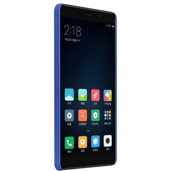 Чехол iMak Finger для Xiaomi Mi5S Plus (голубой) Чехол iMak Finger для Xiaomi Mi5S Plus (голубой)
