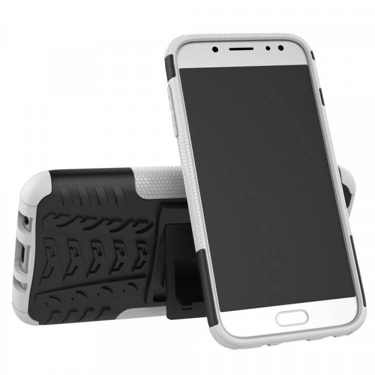 Чехол Hybrid Armor для Samsung Galaxy J5 2017 (черный + белый)